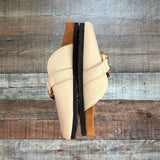 Asos ASRA Tan Chain Detail Clogs NWOT - Size 7.5 (sold out online)
