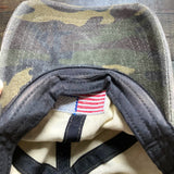 Pony Flow Camo American Flag Distressed Baseball Cap (see notes)