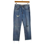 GRLFRND The Petite Karolina High Rise Straight Jeans - Size 26 (Inseam 24")