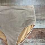 Shade Critters Silver Metallic Smocked Bikini- Size 6Y (see notes, we have matching swimsuit)