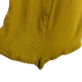 Acacia x Revolve Mustard Cotton Gauze Romper- Size S (sold out online)