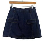 Meshki Rosalyn Mini Denim Skort NWT- Size S