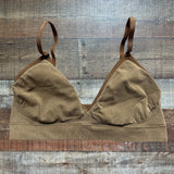 BOODY Camel Bralette Top- Size S