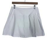 YPB ScupltLux White Skort with Slit- Size L