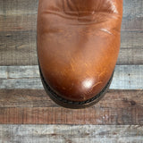 FRYE Cognac Leather Boots - Size 8 (see notes)