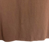 Nuuds Brown Sleeveless Boxy Tee- Size S (see notes)