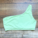 Pretty Little Thing Neon Green One Shoulder Bikini Top NWT- Size 16 (US12, see notes, we have matching bottoms)