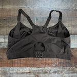 Cake Maternity Black with Back Keyhole Racerback Nursing Bra- Size L
