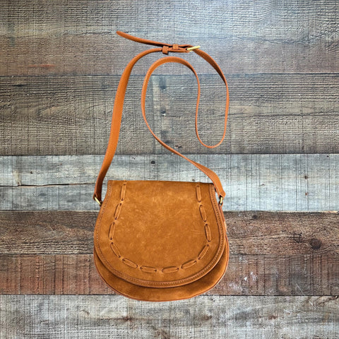 Gigi New York Camel Saddlebag (See Notes)