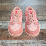 NIKE Pink Air Force One Sneakers - Size 8.5 Kids