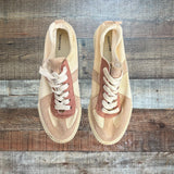 Maurices Canvas and Suede Sneakers- Size 9.5 (see notes)