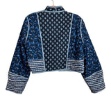 Sunday Up Reversible Floral Print Quilted Jacket - Size S