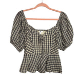 BP Plaid Top - Size XS