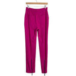 Dundas x Revolve Pink Zipper Hem Trousers NWT- Size S (sold out online, we have matching blazer, Inseam 32")
