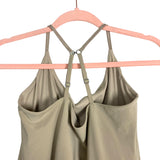 Abercrombie & Fitch Tan Dress with Biker Shorts - Size M Petite