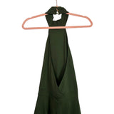 Windsor Army Green Halter Jumpsuit - Size S