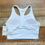 Stori White Perseverance Long Line Padded Sports Bra NWT- Size 10