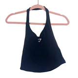 Gymshark Black Padded Halter Sports Bra- Size S