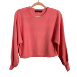 Zesica Coral Knit Top and Shorts Set- Size M (sold as a set)