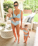 Montce Blue Waves 2 Piece Swimsuit - Size 3T
