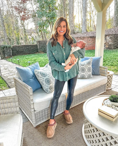 Free People One Scout Teal Shacket - Size S (sold out online)