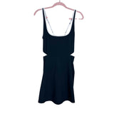 Abercrombie & Fitch Black and White Side Cutout Athletic Dress- Size L
