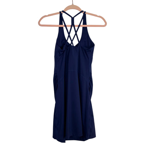 Maacie For Moms to Be Navy Athletic Dress- Size S