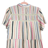 By Anthropologie Striped Dress- Size L (see notes)