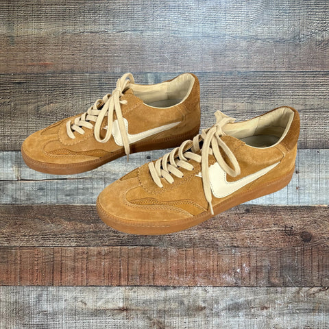 Dolce Vita Camel Suede Sneakers- Size 8 (Great Condition)