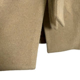 THEME Tan Wool Blend Belted Coat- Size S (see notes)