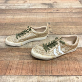 Vintage Havana Gold Glitter Sneakers- Size ~7.5 (see notes)