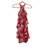 House Of Harlow x REVOLVE Red/White Printed Dress - Size S