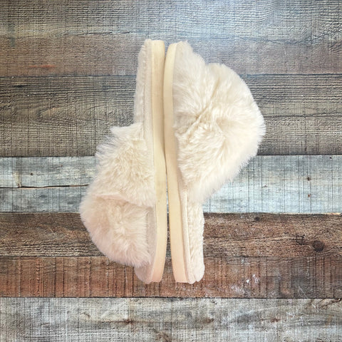 No Brand White Slippers - Size 38-39