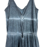 Peach Love Faded Navy Twist Front with Cut Out Jumpsuit- Size S (see notes)
