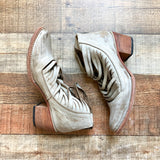 Free Bird Sabra Leather Distressed Booties- Size 7 (see notes)