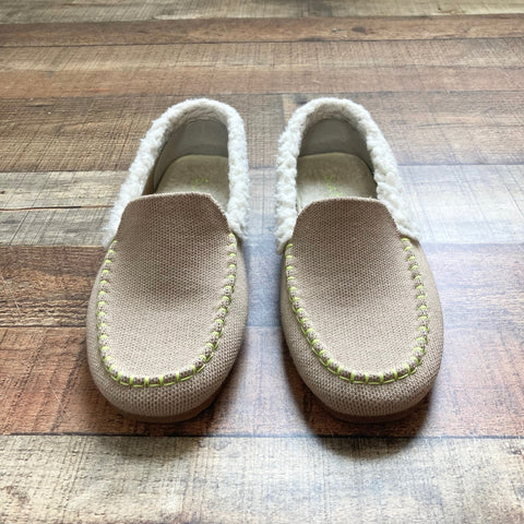 Rothys Faux Fur Lined Slipper Loafers- Size 8 (BRAND NEW CONDITION)