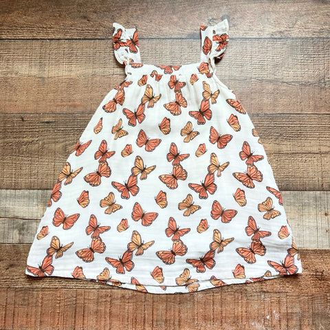 Angel Dear Butterfly Muslin Dress- Size 3T (see notes)