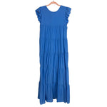 La'Ven Blue Back Tie Dress- Size M