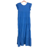 La'Ven Blue Back Tie Dress- Size M