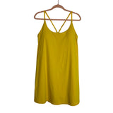 Ewedoos Yellow with Built-In Padded Bra and Shorts Athletic Dress- Size XL (see notes)