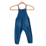 Zara Baby Collection Denim Fleece Lined Overalls-Size 18-24M (see notes)