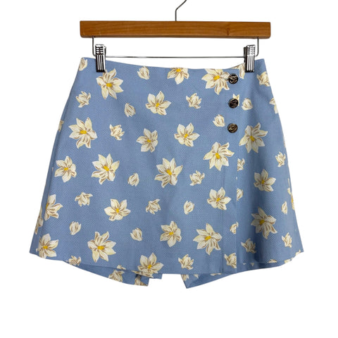 Draper James Baby Blue Flower Printed Skort - Size 2 (sold out online)