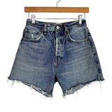 AGOLDE Raw Hem Jean Shorts- Size 25
