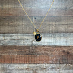 Jill Makes Gold P Necklace NWT
