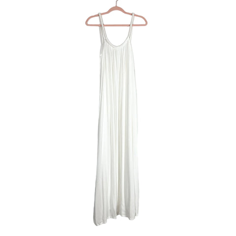 Tularosa White Gauze with Rope Straps Maxi Dress- Size S