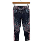 Evolution and Creation Active Floral Cropped Leggings- Size S (Inseam 21”)