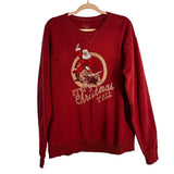 Mallory Ervin Rust It's Christmas Y'all Sweatshirt- Size M (see notes)