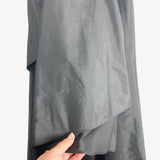 Adrianna Papell Hi/Low Hight Waisted Black Skirt- Size 10