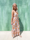 Petal + Pup Floral Exposed Tie Back Dress- Size M (sold out online)