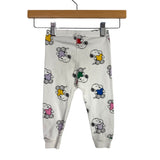 Hanna Andersson Peanuts White Snoopy Heart Two Piece Pajamas- Size 2T (see notes, sold as a set)